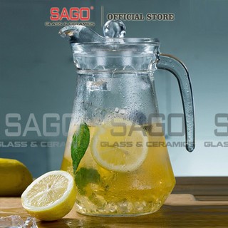 Bình thủy tinh Sọc 1000ml
