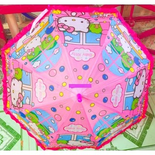 Ô dù cho bé gái Hello kitty