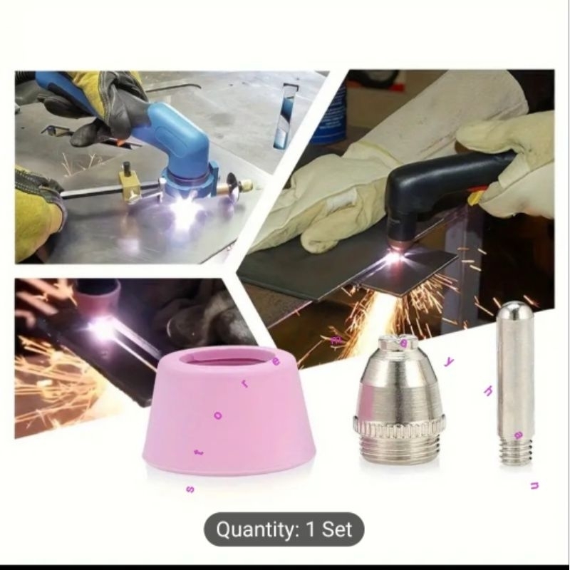Béc cắt plasma SG55 (10 bộ điện cực + vỏ)