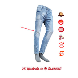 QUẦN JEAN NAM [ CHẤT GIÃN + SIZE 28-36 ] 5678 MS HÀN