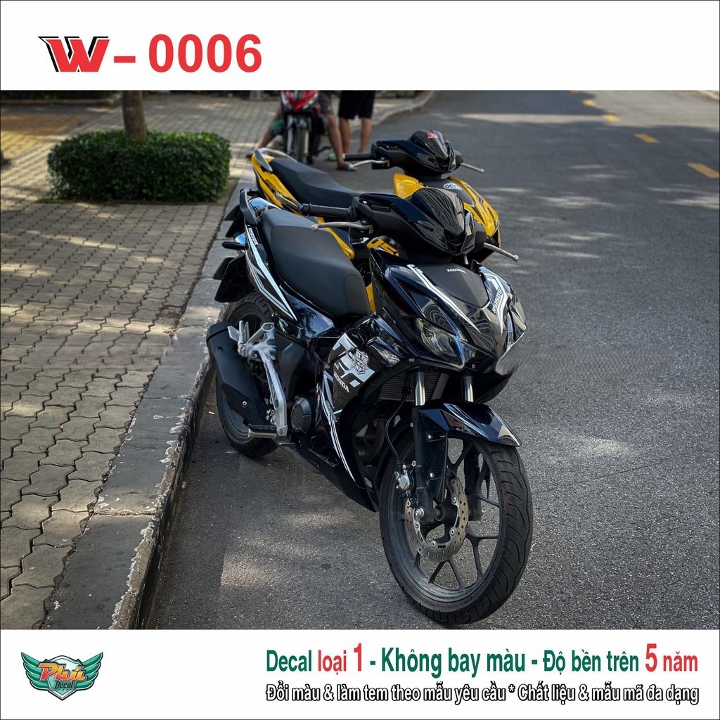 Tem rời Winner X V3 Đen Trắng 2022