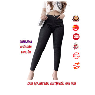 QUẨN ĐEN JEAN NỮ XUẤT KHẨU 33MC