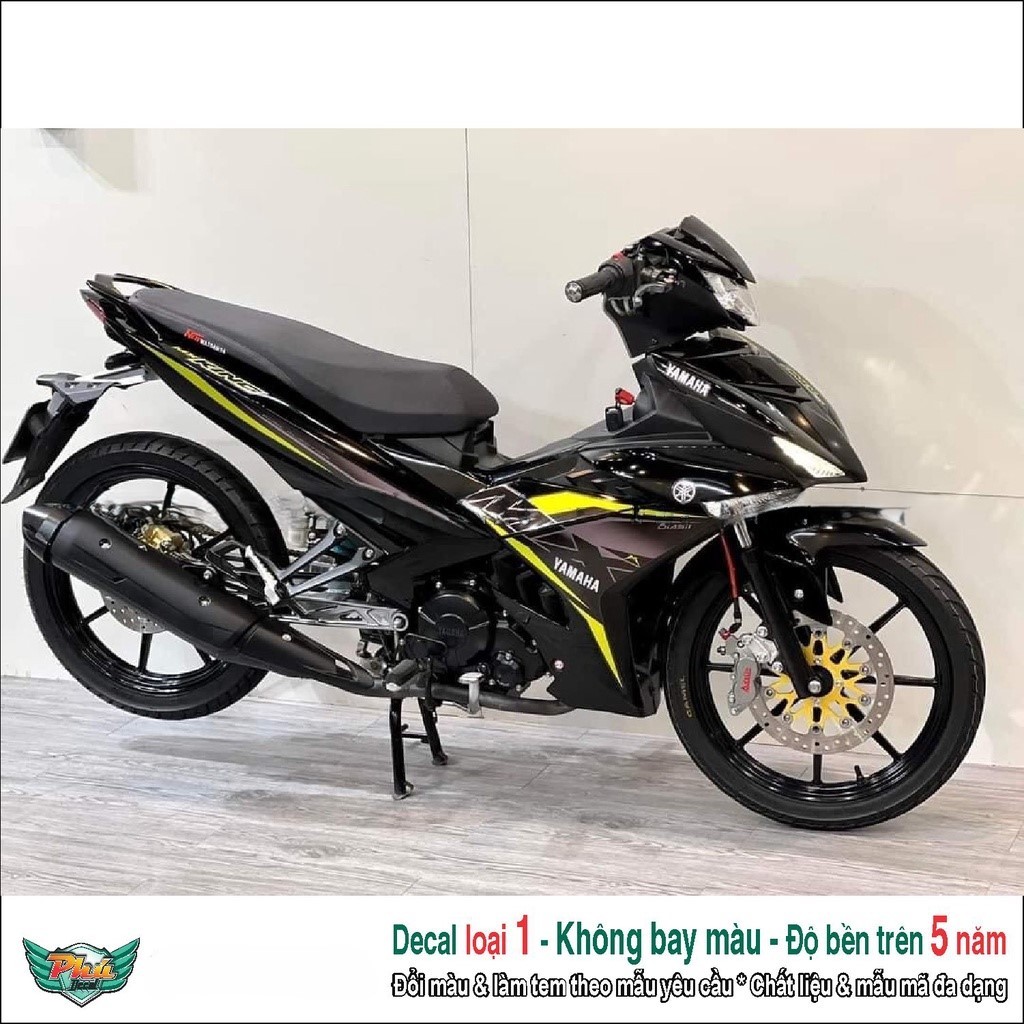 Tem rời exciter 150 mx vàng đen (1)
