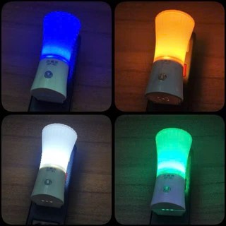 Đèn Ngủ Hình Ly Có Công Tắc Đủ Các Màu