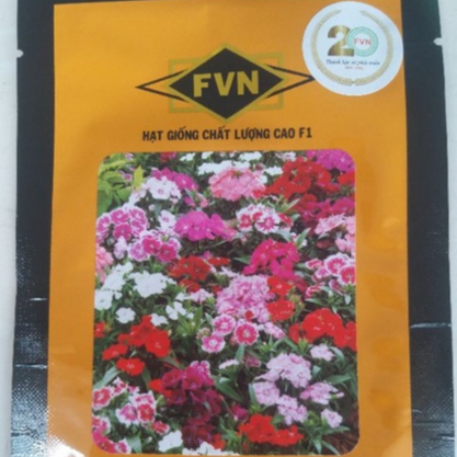 Hạt giống hoa cẩm chướng FVN Dianthus gói 100 hạt