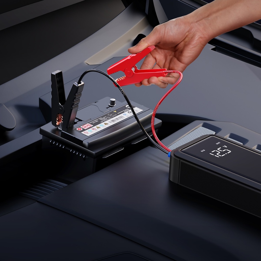 Bộ Kích Bình Dùng Cho Xe Hơi Baseus Super Energy Mega Series Supercapacitor Car Jump Starter 3000A