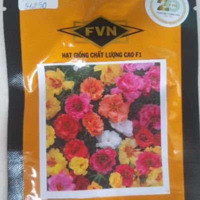 Hạt giống hoa mười giờ kép - Portulaca FVN gói 30 hạt