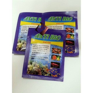 Men tiêu hóa cho cá cảnh ANTI BIO 10g (Hàng Công Ty)
