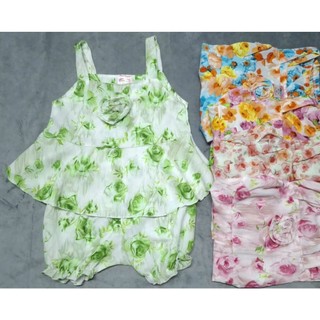 Bộ Lụa Xếp Li Nhiều Mẫu Bé (12-18kg) (giao màu ngẫu nhiên)