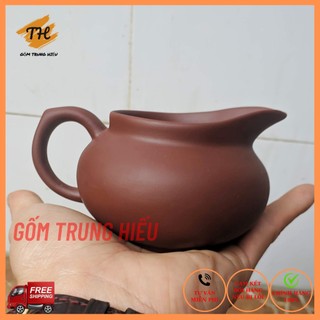 Cốc tống trà gốm tử sa Bát Tràng