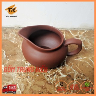 Cốc tống trà gốm tử sa Bát Tràng