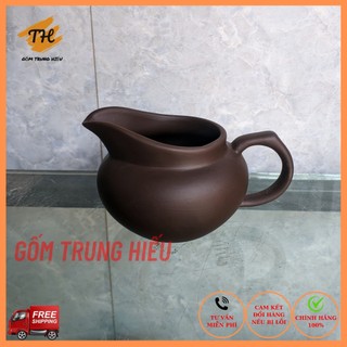 Cốc tống trà gốm tử sa Bát Tràng