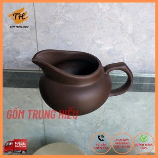 Cốc tống trà gốm tử sa Bát Tràng