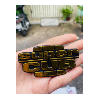 TEM XI CHỮ NỔI SUPER CUB