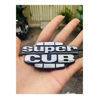 TEM XI CHỮ NỔI SUPER CUB