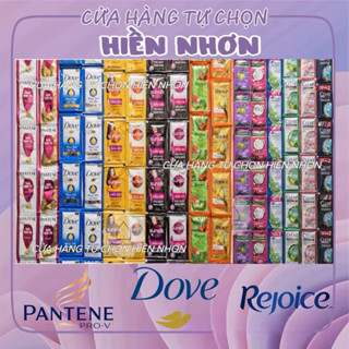 Dây dầu gội xả Pantene/ Dove/ Sunsilk/ Rejoice/ Palmolive/ Heads/ Enchanteur/ Clear/ Hấp dầu lạnh Beaut Top