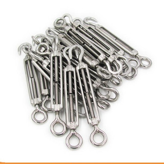 Tăng Đơ Dây Cáp – Inox / Thép Mạ – Phi [ 4mm -5mm -6mm-8mm ]  Loại Mắt – Móc – Mắt Móc