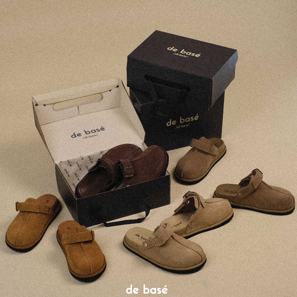 Dép Cài Quai Da Lộn - BUCKLE MULÉ - De Basé