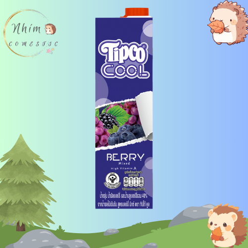 Nước Ép Trái Cây Tipco Cool 40% 1L