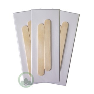 Giấy wax lông và Que gạt