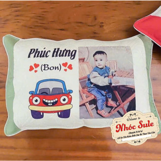 Gối In Hình Theo Yêu Cầu Cho Bé