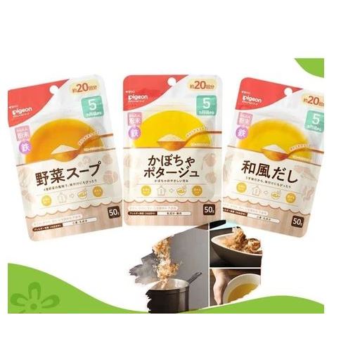 Bột Nêm dashi cá bào và rong biển Pigeon 50g Nhật Bản