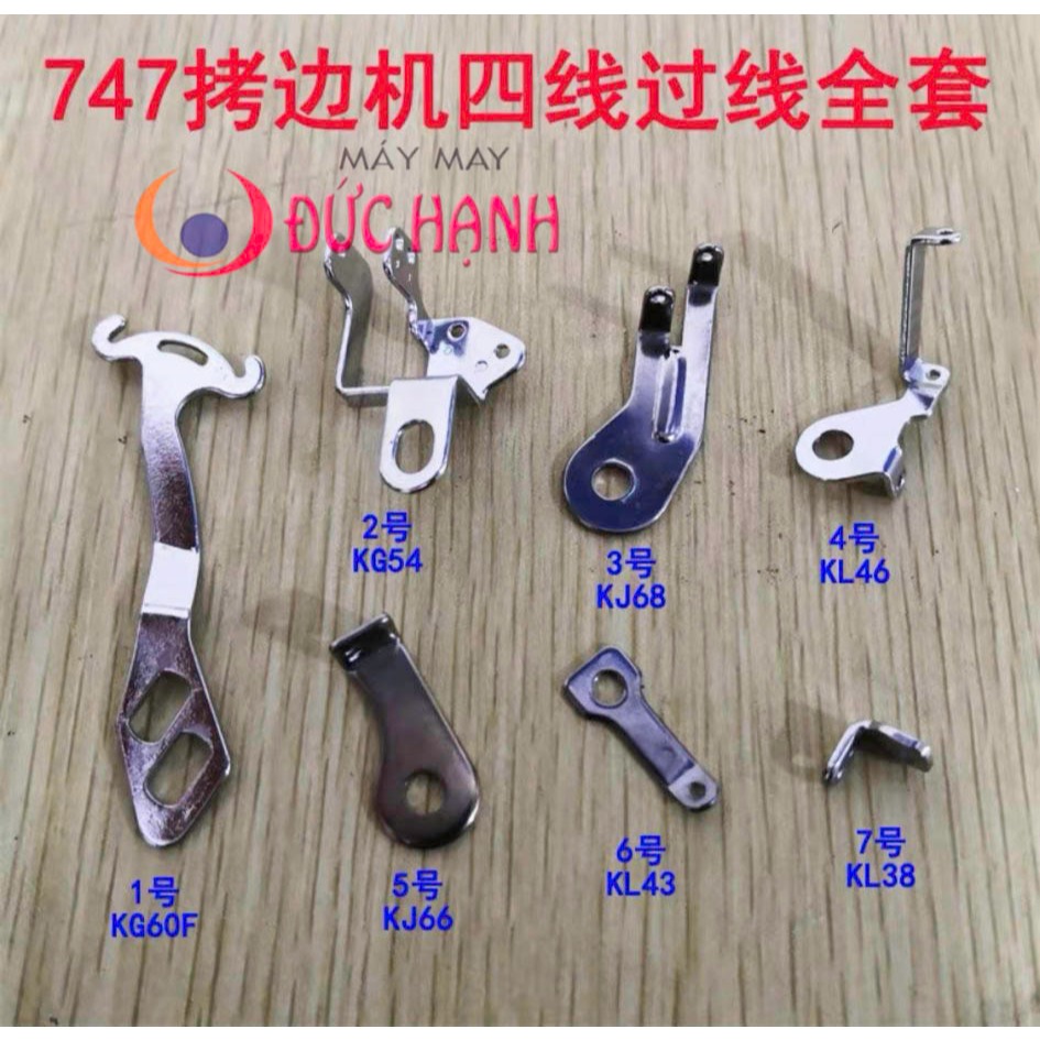 Bộ Dẫn Chỉ Máy Vắt Sổ Siruba 4 Ống Công Nghiệp – Tối Ưu Hiệu Suất May Mặc