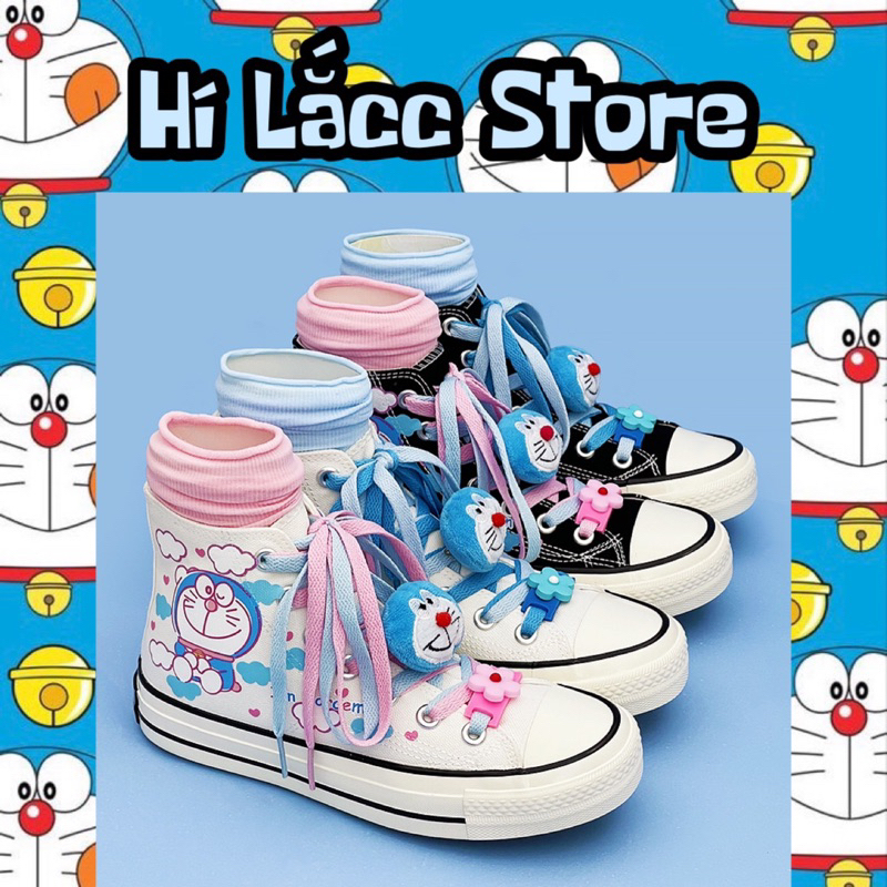 [ORDER] Giày doremon trắng