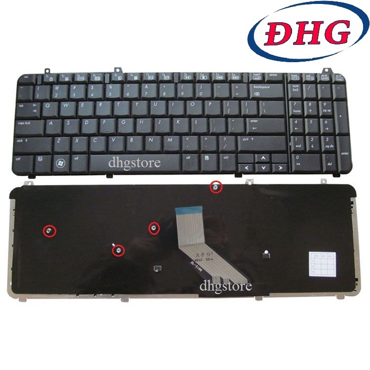 Bàn phím laptop HP Pavilion DV6 DV6T DV6Z DV6-1000 DV6-1100 DV6-1200 DV6-2000 DV6-2100 DV6-2200 DV6T
