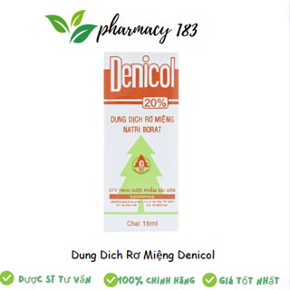 Dung dịch rơ miệng và làm slime cho bé