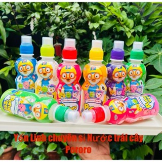 Thùng 24 chai nước Trái cây Pororo Hàn Quốc mix 6 vị (24 chai x 235ml)