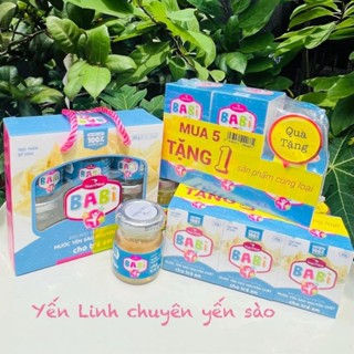 Babi Bird Nutrinest - Nước yến trẻ em sợi yến thật 100% ( combo 6 hủ x 42g)