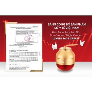 Kem dưỡng ngày đêm Ruby Lựu Đỏ DrHalee