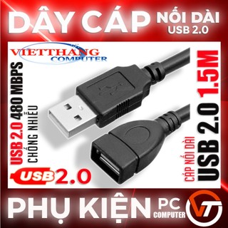 Dây cáp nối dài usb 1.5m