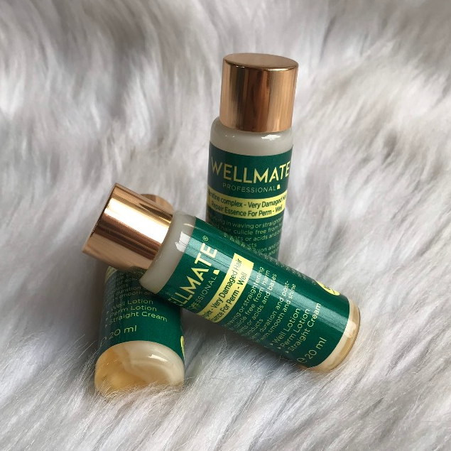 [uốn, duỗi] Tinh chất sữa dưỡng tóc siêu mềm wellmate 20ml