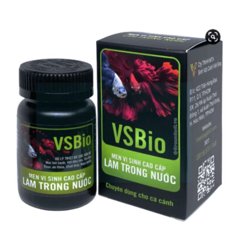 Men vi sinh VS BIO cho hồ cá