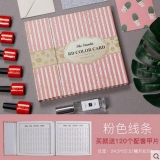 Sổ móng mẫu làm nail, sổ gài  móng
