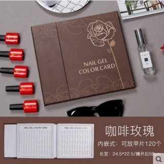 Sổ móng mẫu làm nail, sổ gài  móng
