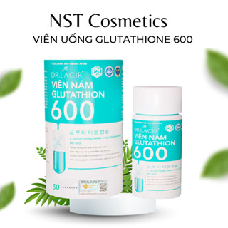 Viên Uống Nám Trắng Da Glutathione 600 Dr Lacir Chính Hãng Hạn Chế Lão Hoá Da, Nếp Nhăn