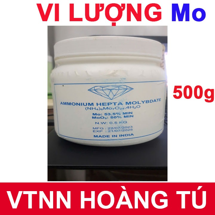 Vi lượng Molypden (Mo) túi 500g