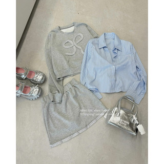 Set nỉ mix sơ mi