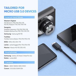 Cáp chuyển đổi USB type C cho ổ cứng di động