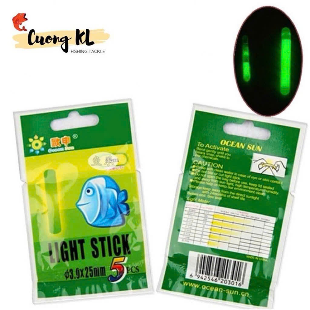 Đèn bẻ 5 thanh dùng trong câu cá