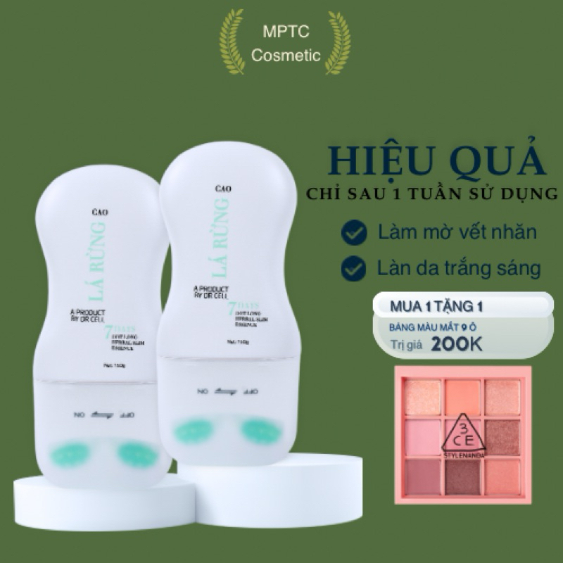 Thanh lăn tan mỡ Cao lá rừng tan hết mỡ thừa vùng bắp đùi, tay, chân - 150g