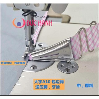 CỬ VIỀN / GÁ VIỀN A10 2 MÉP ĐỦ SIZE- dùng cho máy may 1 kim công nghiệp