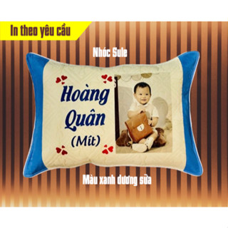 Gối In Tên In Hình Theo Yêu Cầu Cho Bé giá gốc