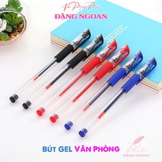 [Combo 100] Bút Bi Mực Nước Xanh, Đỏ, Đen Cao Cấp - Mực trơn, viết mượt, đều nét | VPP Đặng Ngoan