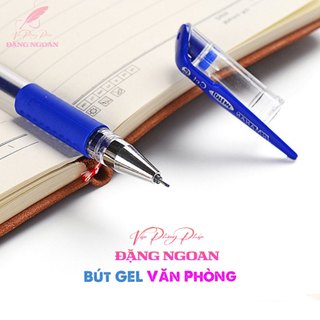[Combo 100] Bút Bi Mực Nước Xanh, Đỏ, Đen Cao Cấp - Mực trơn, viết mượt, đều nét | VPP Đặng Ngoan