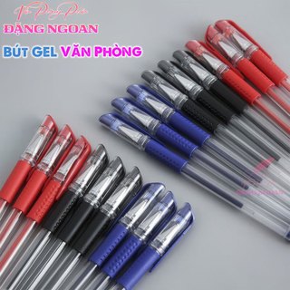 [Combo 100] Bút Bi Mực Nước Xanh, Đỏ, Đen Cao Cấp - Mực trơn, viết mượt, đều nét | VPP Đặng Ngoan