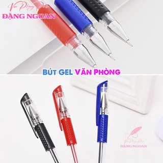 [Combo 100] Bút Bi Mực Nước Xanh, Đỏ, Đen Cao Cấp - Mực trơn, viết mượt, đều nét | VPP Đặng Ngoan